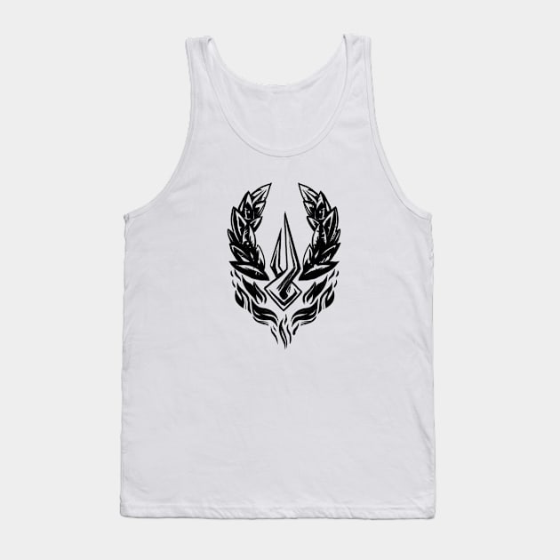 In the name of Hades (Black & White) Tank Top by SJBTees